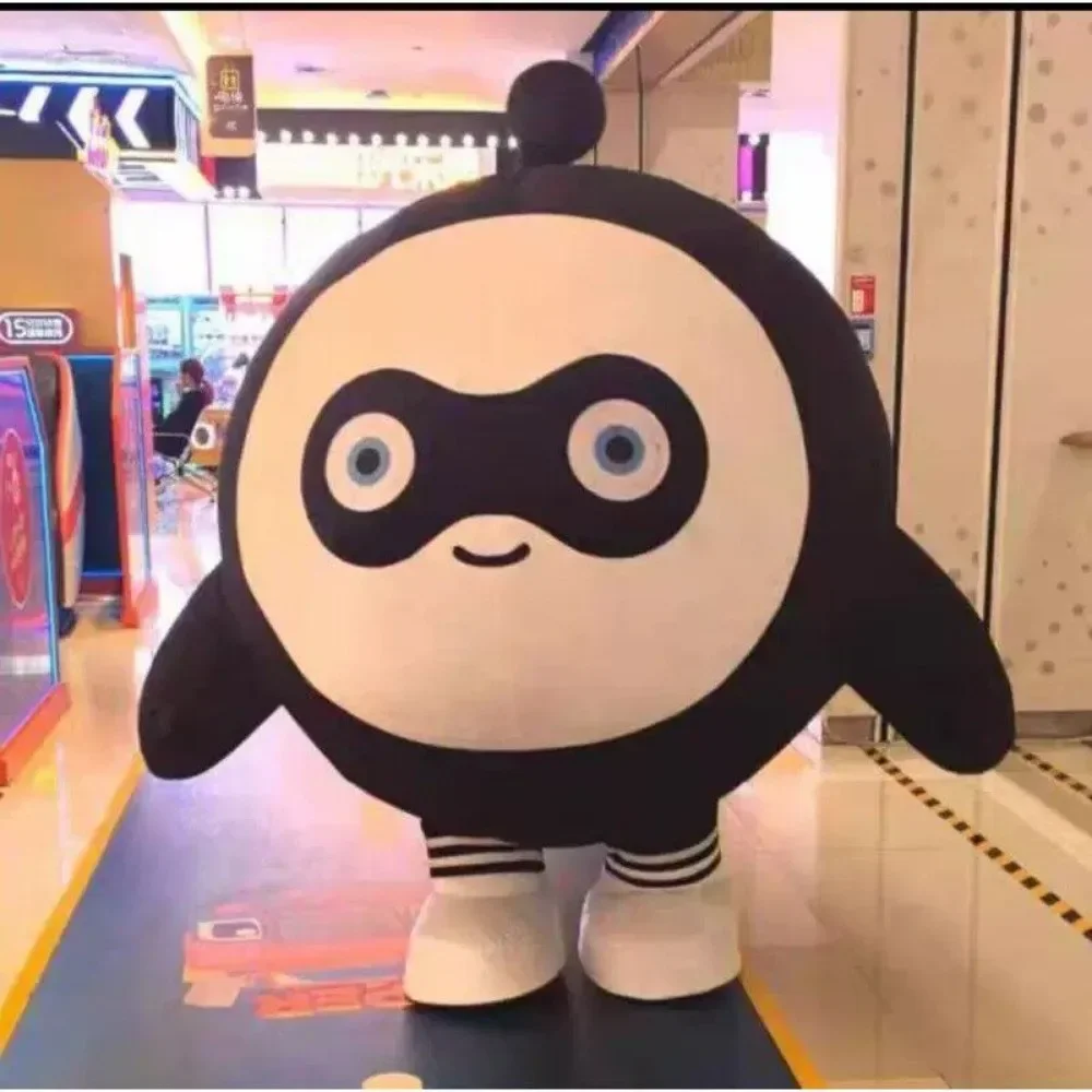 Event & Party Supply Photos - ชุดมาสคอตไข่เป่าลม ชุดผ้ากำมะหยี่สำหรับผู้ใหญ่ ตัวการ์ตูน สำหรับการแสดงในงานอีเวนต์ ไม่รวมแบตเตอรี่ ไม่รวมที่ชาร์จ