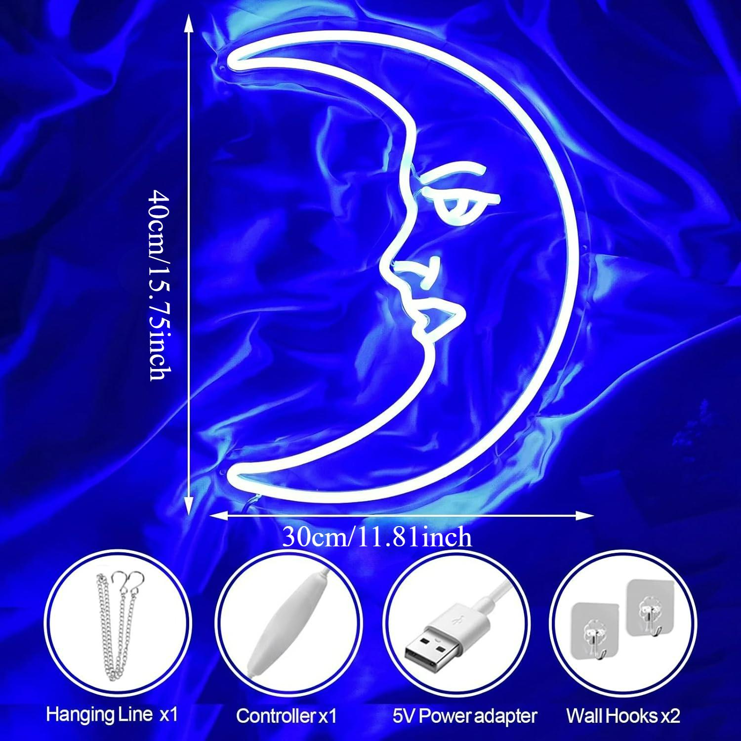 ป้ายไฟนีออนรูปพระจันทร์ ไฟ LED - Neon Sign Party บทวิจารณ์และราคา