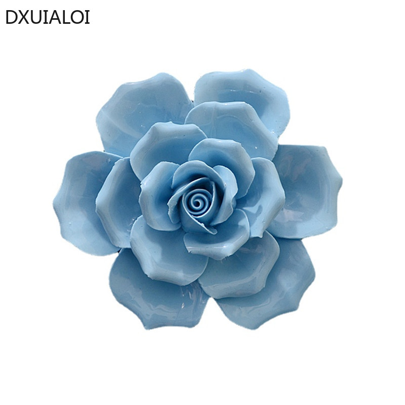 สติกเกอร์ติดผนังลายดอกไม้เซราม - Flower Wall Panel บทวิจารณ์และราคา
