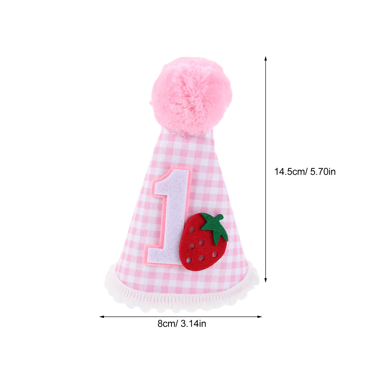 หมวกวันเกิดสตรอว์เบอร์รี รูปทร - Party Hat Cone บทวิจารณ์และราคา