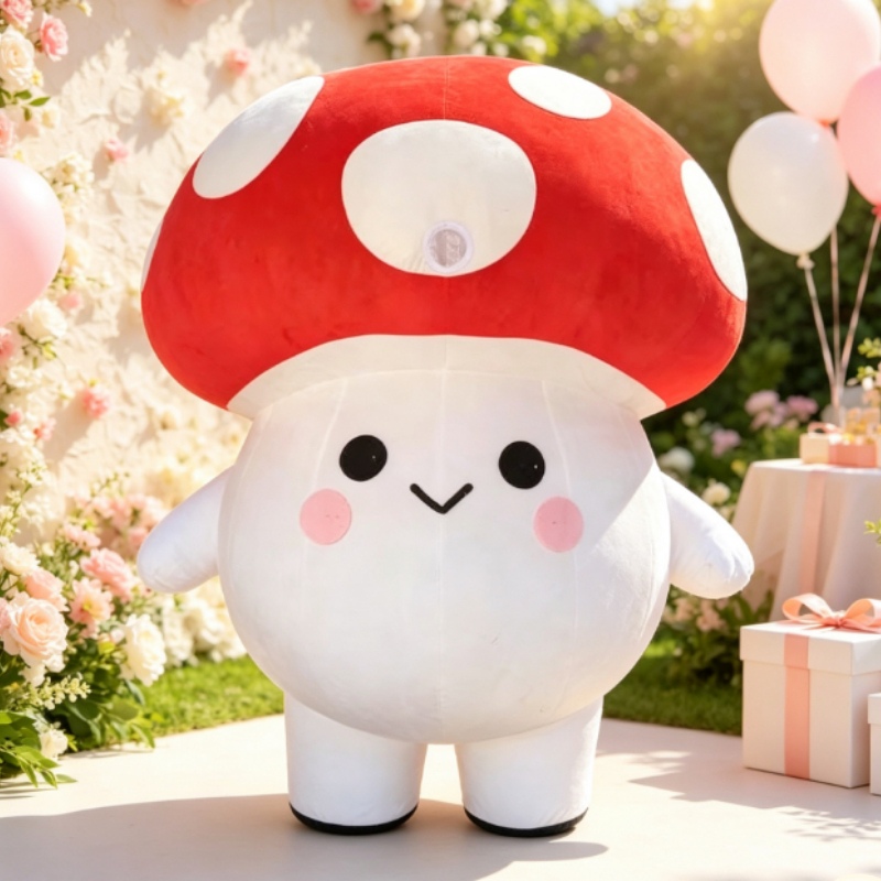 ชุดมาสคอตเห็ดเป่าลม สำหรับผู้ใ - Event Party บทวิจารณ์และราคา
