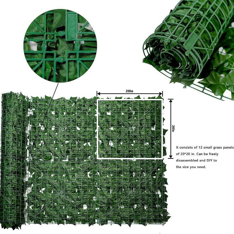 แผงรั้วต้นไม้ประดิษฐ์แบบไอวี่  - Flower Wall Panel บทวิจารณ์และราคา