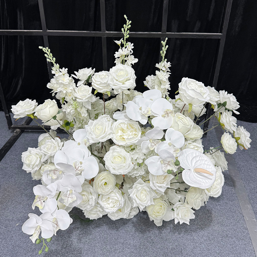 ซุ้มดอกไม้แต่งงานสีเบอร์กันดี  - Flower Wall Panel บทวิจารณ์และราคา