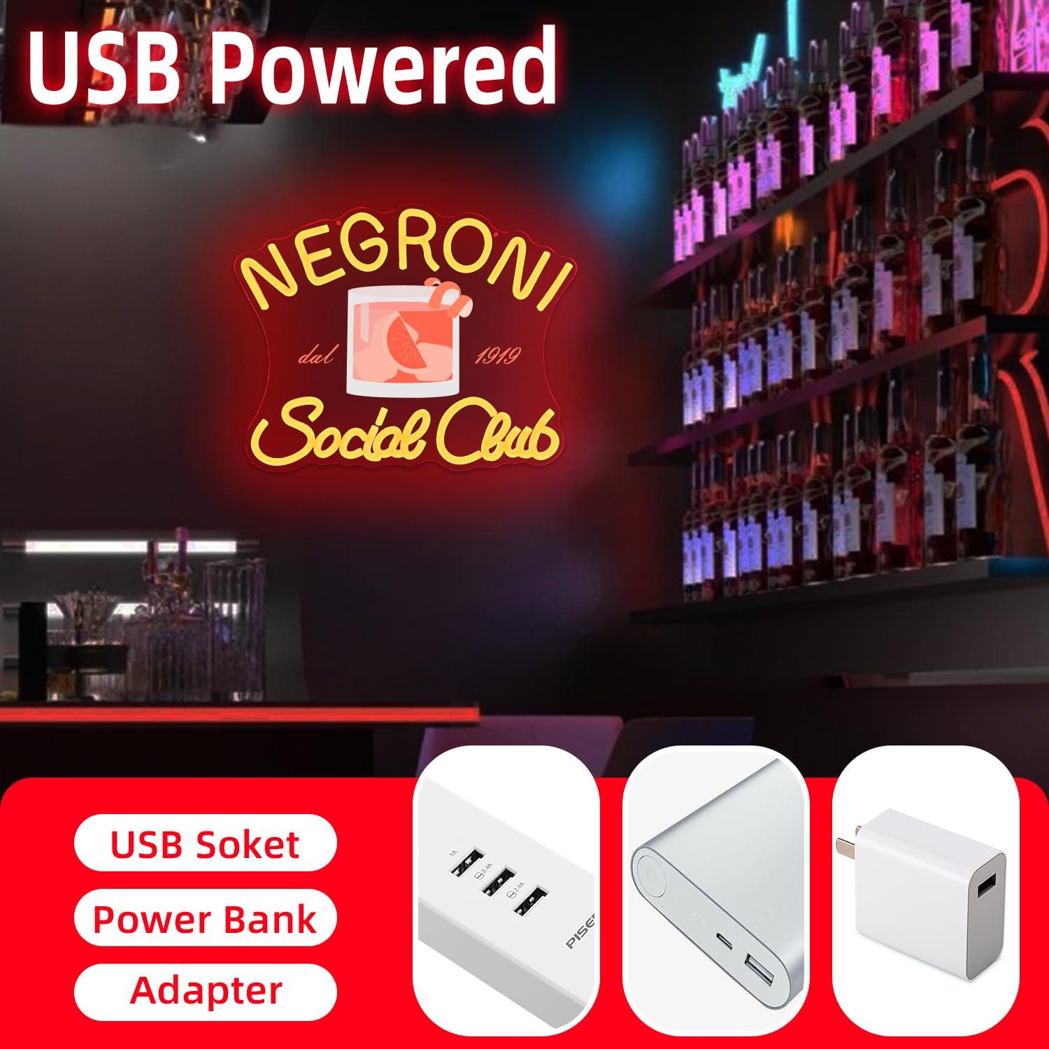 ป้ายไฟนีออน LED ค็อกเทล Negron - Neon Sign Party บทวิจารณ์และราคา